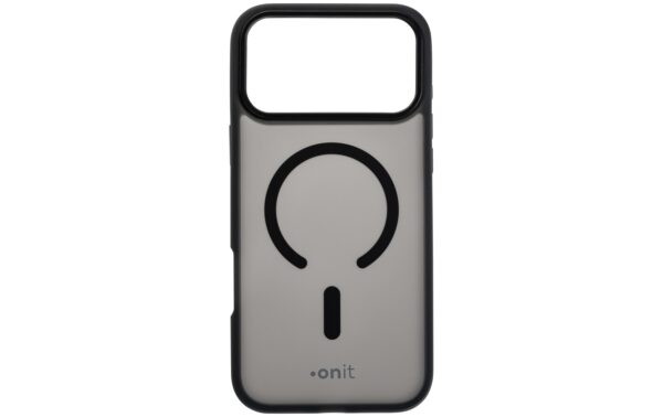 onit Back Cover Mill.Std. iPhone 17 pro Max matt schw / Magsafe / Mill.Std.3m / GRS