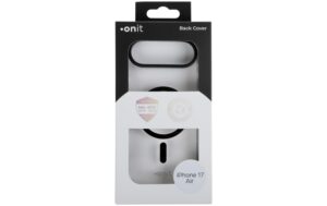 1868837_8 - Mediatech onit Back Cover Mill.Std. iPhone 17 Air transp. schw / Magsafe / Mill.Std.3m / GRS