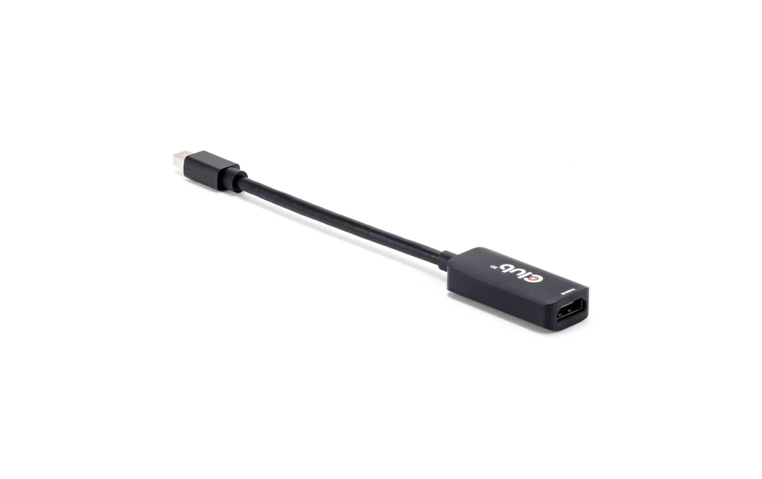 1870072 - Mediatech Club 3D, Adapterk. DP 1.4 auf HDMI 8K60Hz Kabellänge ca.: 9 cm