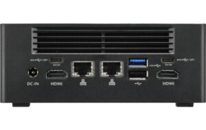 Shuttle nano Barebone NT10H9 schwarz Intel Ultra 9 185H, 2x DDR5 SO-DIMM