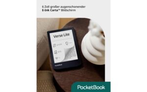 PocketBook Verse Lite Midnight grey 6 E-Ink Carta™ ,16 Graustufen, 8GB Speiche