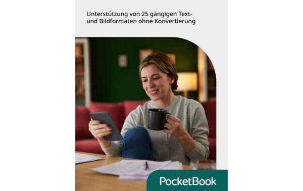 PocketBook Verse Lite Midnight grey 6 E-Ink Carta™ ,16 Graustufen, 8GB Speiche