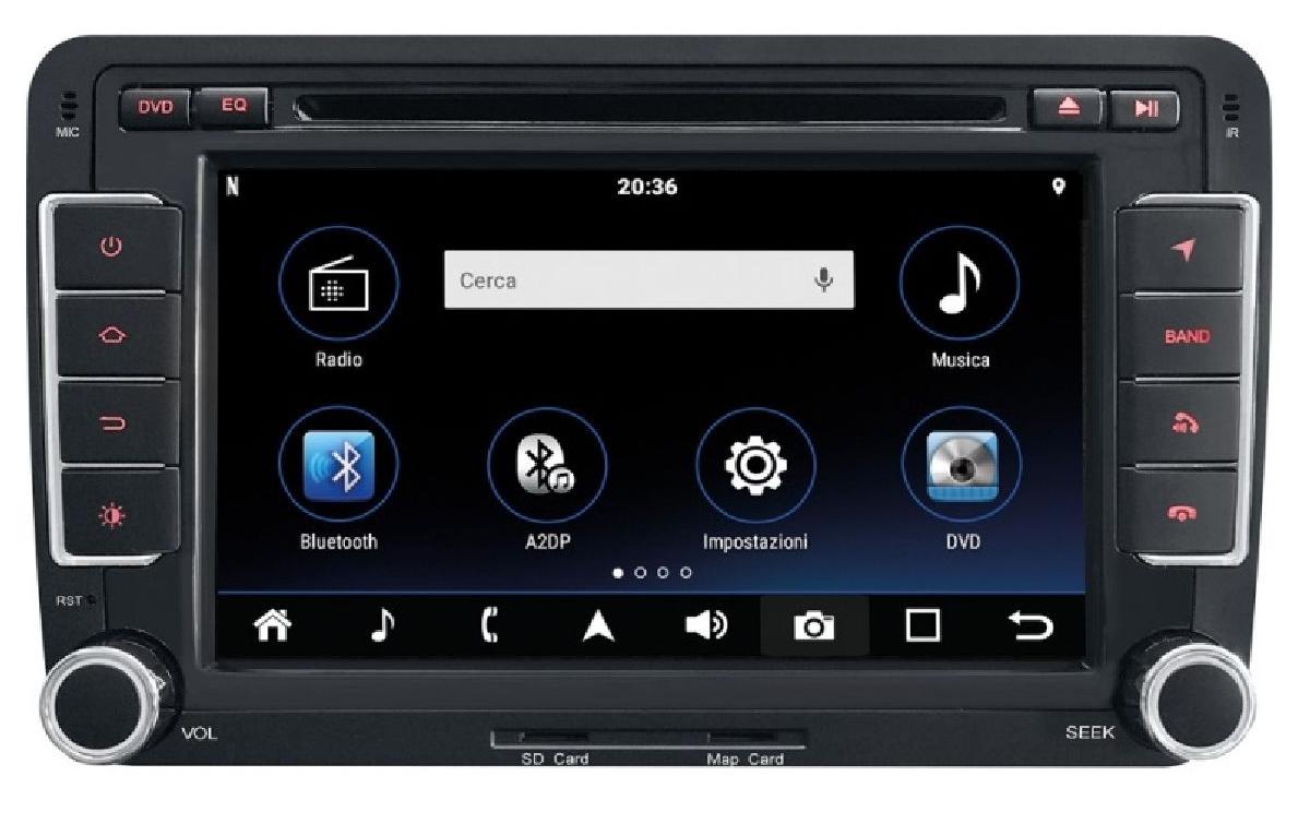 1871478 - Mediatech Phonocar Mediastation 7 DVD, DAB+ inkl. Navi Europa Custom Fit Volkswagen kaufen | Mediatech.ch