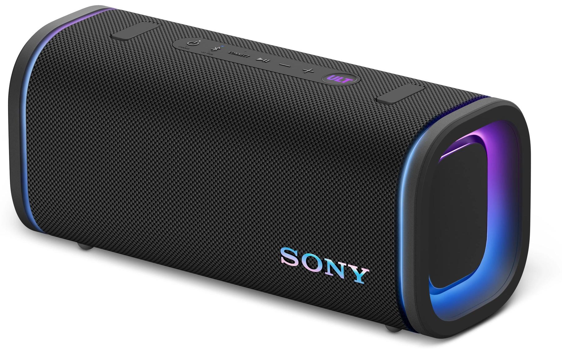 Sony ULT FIELD 5, kabelloser Lautsprecher schwarz, IP67, BT, 25h Akkulaufzeit