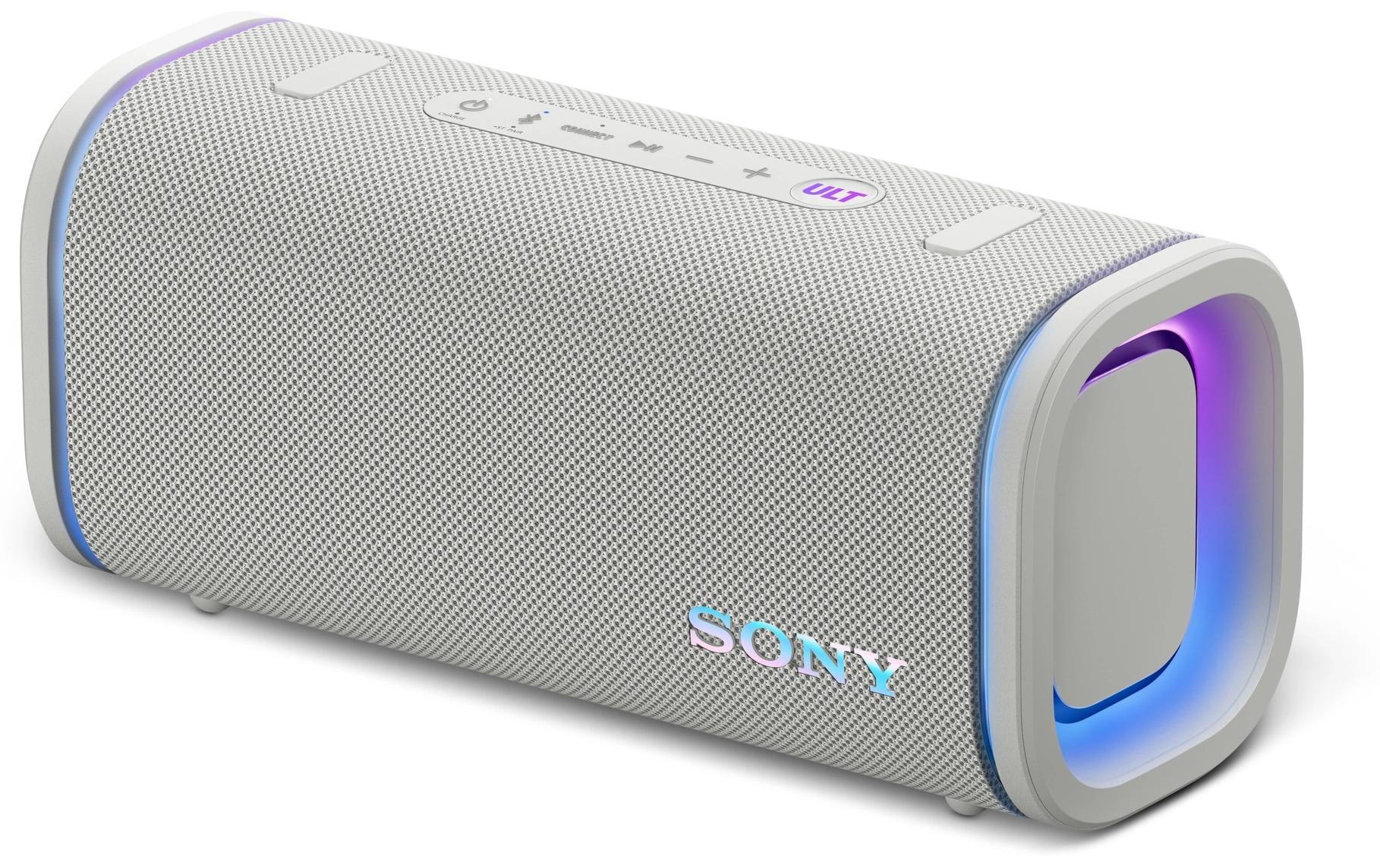 1872079_1 - Mediatech Sony ULT FIELD 5, kabelloser Lautsprecher weiss, IP67, BT, 25h Akkulaufzeit