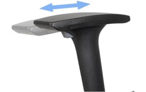 1873245_6 - Mediatech CONTINI Bürostuhl FlexSeat schwarz Kunststoff, mit Armlehnen