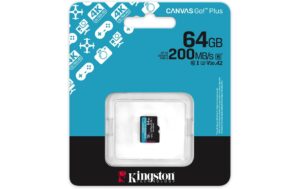 1873879_2 - Mediatech Canvas Go! Plus microSDXC Card 64GB UHS-I U3,les. 200MB/s,schr. 70MB/s, no Apt.
