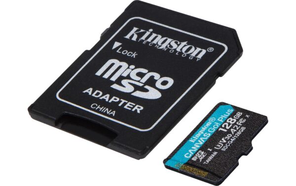 1873880_2 - Mediatech Canvas Go! Plus microSDXC Card 128GB UHS-I U3,les. 200MB/s,schr. 90MB/s