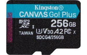 Canvas Go! Plus microSDXC Card 256GB UHS-I U3,les. 200MB/s,schr. 160MB/s