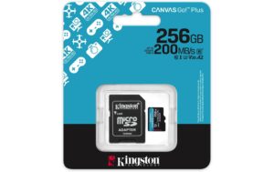 Canvas Go! Plus microSDXC Card 256GB UHS-I U3,les. 200MB/s,schr. 160MB/s