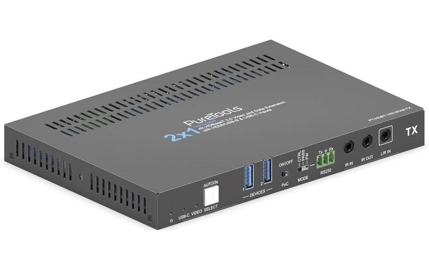 1874263 - Mediatech PureTools PT-HDBT-1021KVM-TX HDBaseT, USB-C, HDBaseT 3.0, 4K, HDMI, RS23 kaufen Schweiz | Mediatech.ch