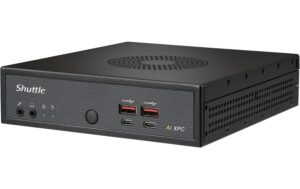Shuttle Barebone DN11H5, schwarz Intel Core Ultra5 125H,2x DDR5 SO-DIMM 5600