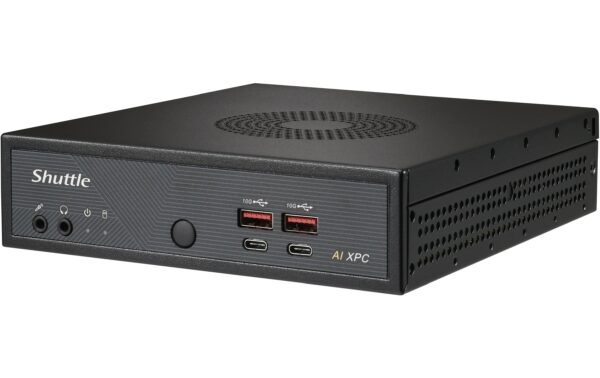 Shuttle Barebone DN11H5, schwarz Intel Core Ultra5 125H,2x DDR5 SO-DIMM 5600