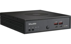 Shuttle Barebone DN11H5, schwarz Intel Core Ultra5 125H,2x DDR5 SO-DIMM 5600