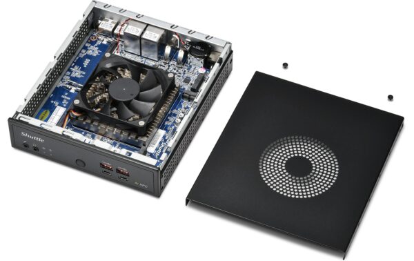 Shuttle Barebone DN11H5, schwarz Intel Core Ultra5 125H,2x DDR5 SO-DIMM 5600