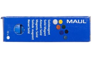 1875757_1 - Mediatech MAUL Magnete solid, 10 Stk Ø 24 mm, blau