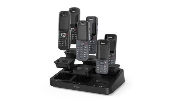 1876046_2 - Mediatech Gigaset Pro 6-fach Ladestation zu S7xxH, R7xxH, SLxxH Modellen