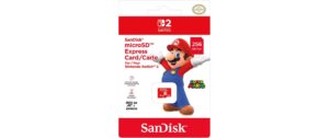 SANDISK microSD EXPRESS 256GB für Switch 2 im Mario Design
