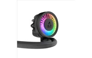 1876722_3 - Mediatech Kühler Arctic Li. Freezer III Pro 360 A-RGB Intel + AMD, Schwarz