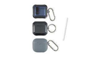 4SMARTS Case Set Alpha AirPods 4, 3 Stück