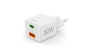 Hama Gan charger USBA USBC 30W 30W weiss kaufen Schweiz | Mediatech.ch