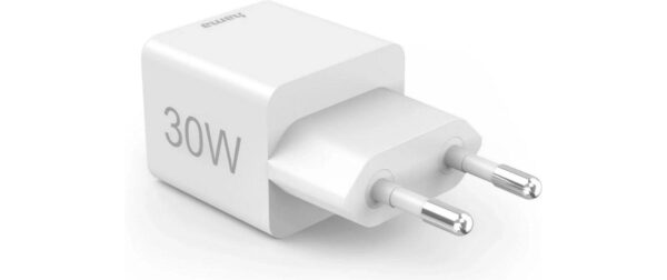 Hama Gan charger USBA USBC 30W 30W weiss