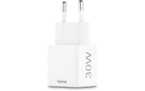 Hama Gan charger USBA USBC 30W 30W weiss