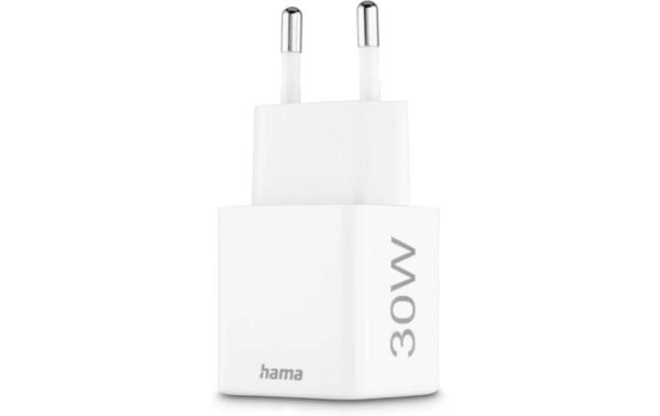 Hama Gan charger USBA USBC 30W 30W weiss