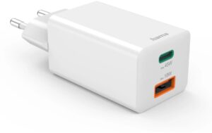 1880245_1 - Mediatech Hama Gan charger USBA USBC 45W 45W weiss