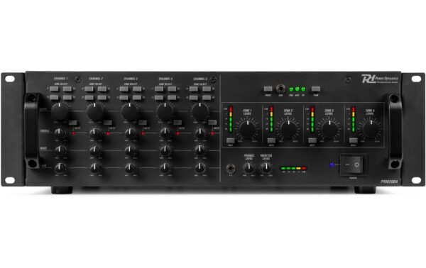 Power Dynamics PAM2004 100V 4-Zonen Verstärker 200W, BT