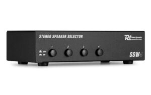 Power Dynamics SSW4 Lautsprecher Selektor 4-Fach kaufen Schweiz | Mediatech.ch