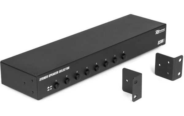1880547_4 - Mediatech Power Dynamics SSW8 Lautsprecher Selektor 8-Fach, 19