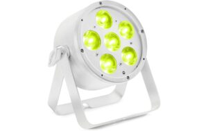 BeamZ Pro BAC322W LED Par, 6x 10W, RGBALC, IR, DMX, weiss