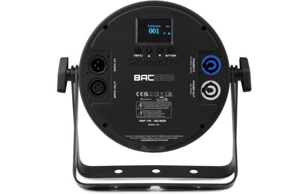 1880555_3 - Mediatech BeamZ Pro BAC332 LED Par, 12x 10W, RGBALC, IR, DMX