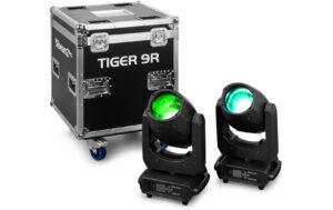 1880565_2 - Mediatech BeamZ Pro Tiger 9R Set Moving Head Beam, 260W, 9R Set mit FC
