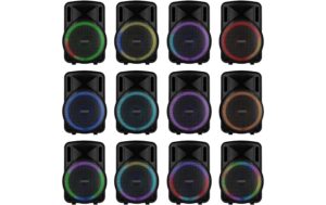 Fenton FT15LED MK2 Portables Soundsystem 15, Mic, LED, BT