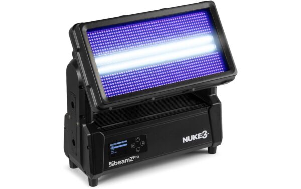 1880602_3 - Mediatech BeamZ Pro Nuke3 Wall Wash Strobe, IP65, TILT, 96x10W CW