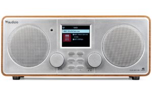1880606_1 - Mediatech Audizio FozaSI Internet Radio, DAB+, Wifi, BT, AUX, silber