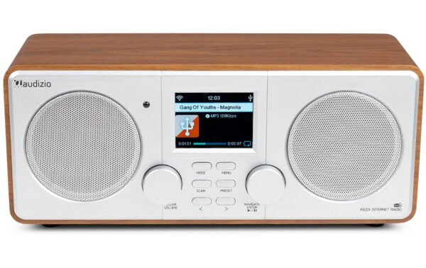 1880606_4 - Mediatech Audizio FozaSI Internet Radio, DAB+, Wifi, BT, AUX, silber