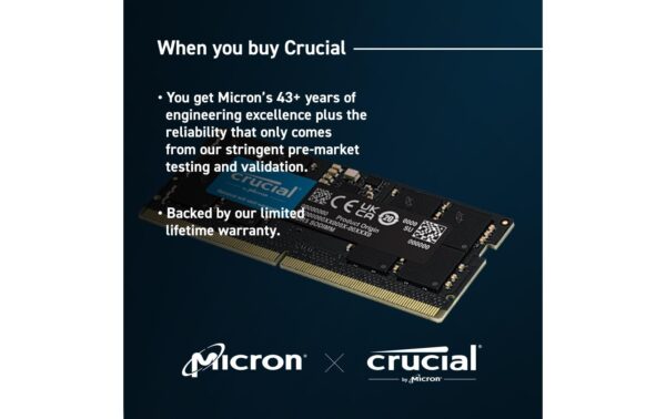 1881855_3 - Mediatech Crucial SO-DDR5 16GB 5600MT/s Non-ECC CL40, 1.1V, 262Pin