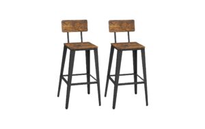 Vasagle Barhocker, 2er Set 45.4x45.4x102.2 cm, Spanplatte, Stahl kaufen Schweiz | Mediatech.ch