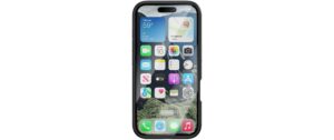 Valenta Back Cover MagSafe - Frost iPhone 16 Pro, Black