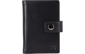 VALENTA Card Wallet, Leather - Standard MagSafe, Black