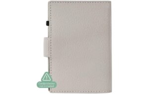 Valenta Card Wallet, Leather - Standard MagSafe, Off-White