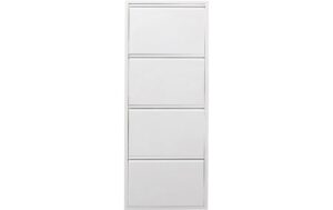 Kare Schuhschrank Caruso 4er Creme