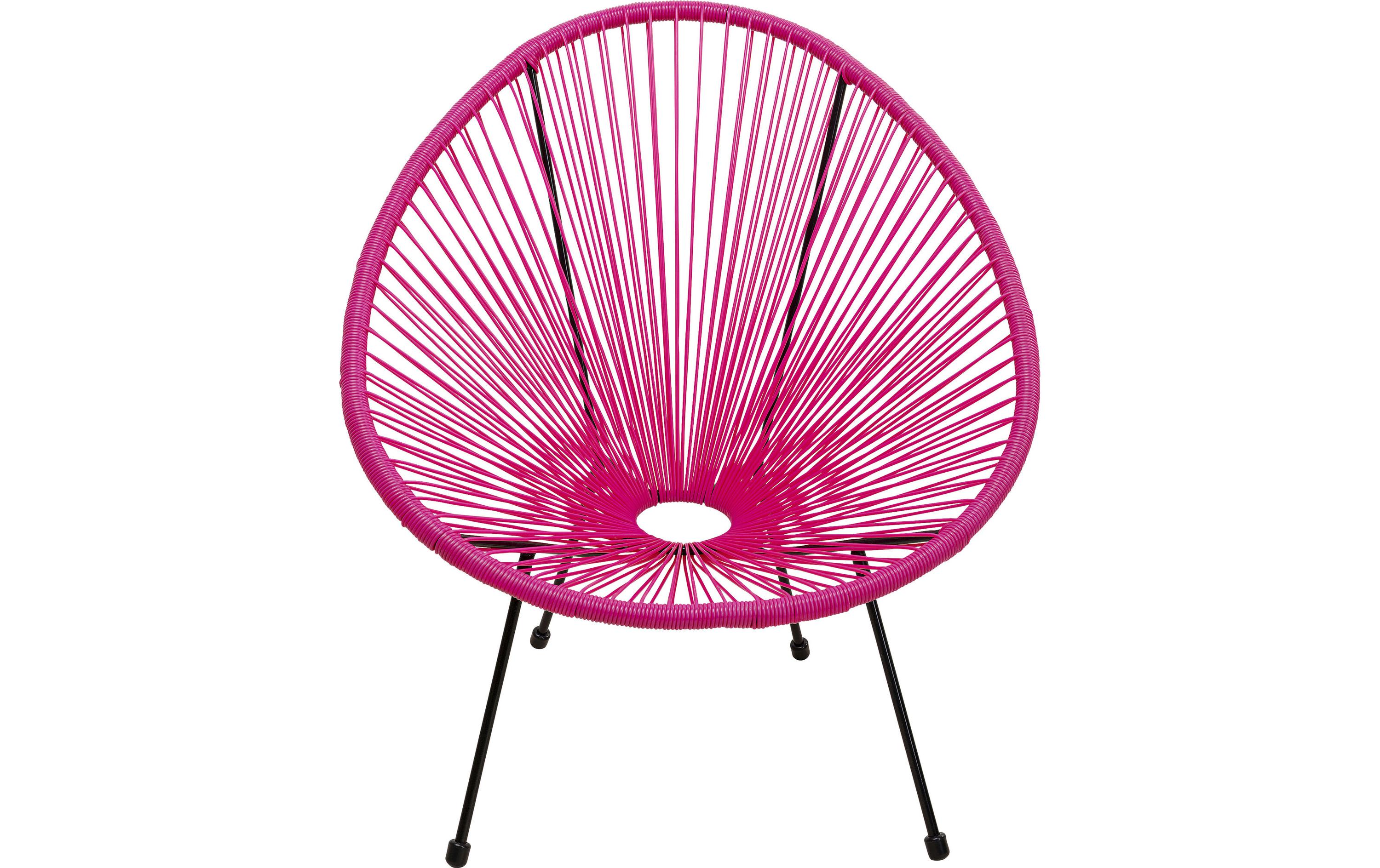 1887139 - Mediatech Kare Sessel Acapulco, Pink 85x73x78 cm, Stahl, Polyethylen kaufen Schweiz | Mediatech.ch