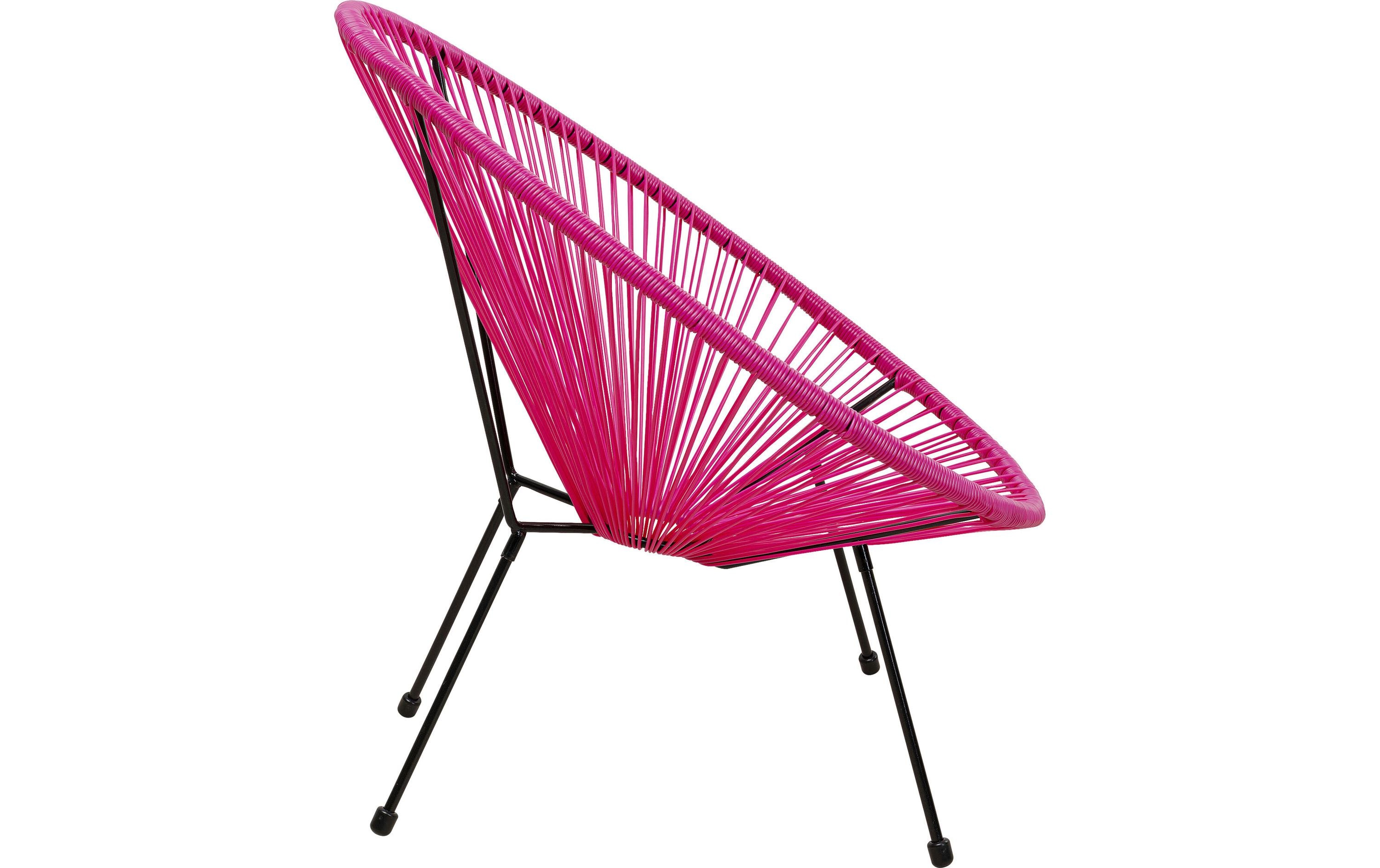 1887139_1 - Mediatech Kare Sessel Acapulco, Pink 85x73x78 cm, Stahl, Polyethylen