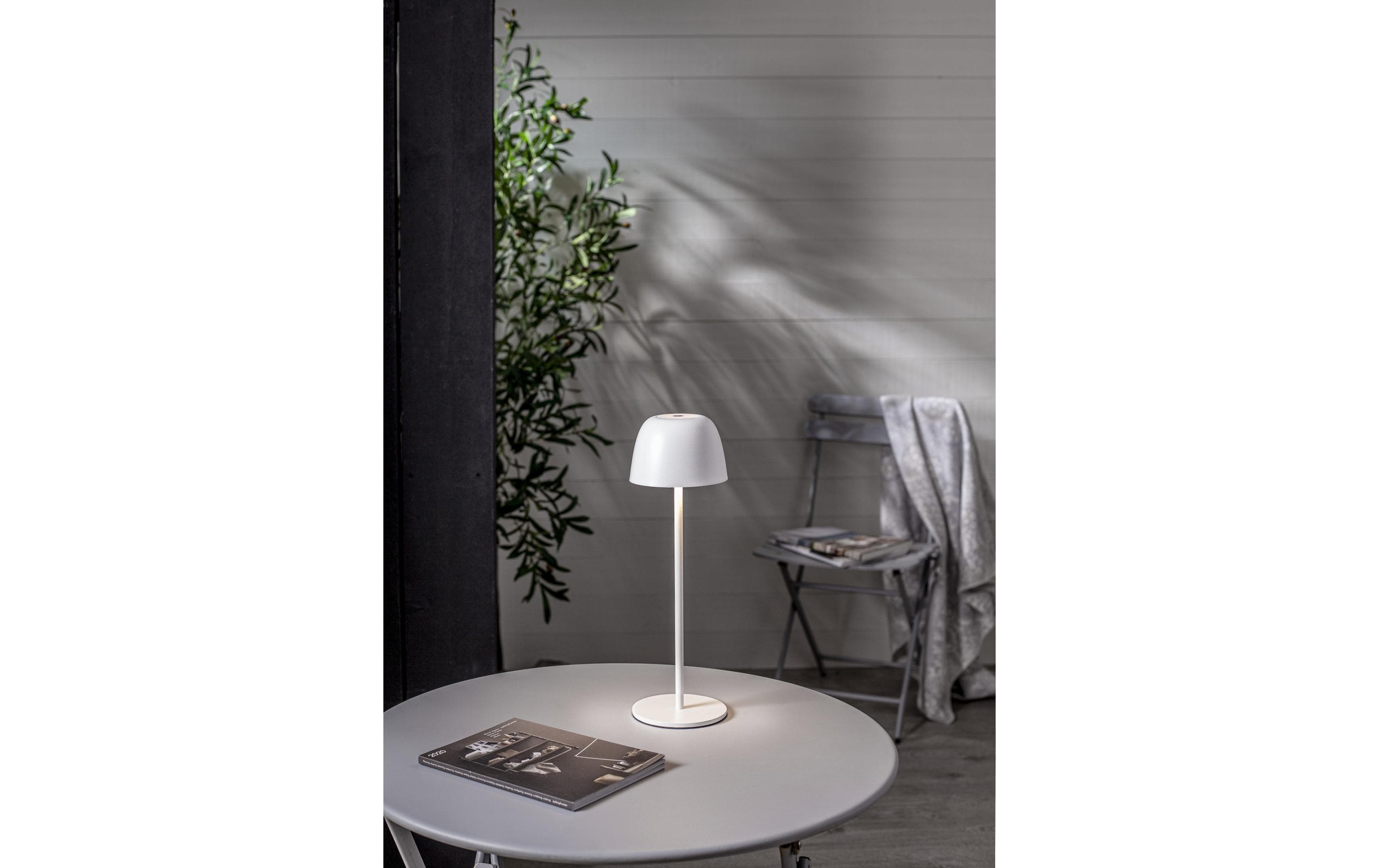 1887575_1 - Mediatech Star Trading Akku-Tischleuchte RONDA weiss IP54, LED warmweiss, USB-C