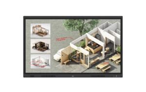 LG 75TR3DQ-B Touch Display 75 UHD, IPS, 400cd/m2, 16/7 Betrieb