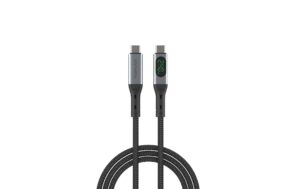 4smarts USB4 USB-C Kabel, 1.5m DigitCord bis 240W, 1.5m, schwarz